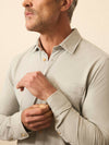 Long-Sleeve Costa Pique Shirt - Coastal Sage