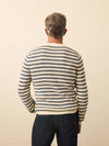 Sunwashed Crewneck Sweater - Booth Island Stripe