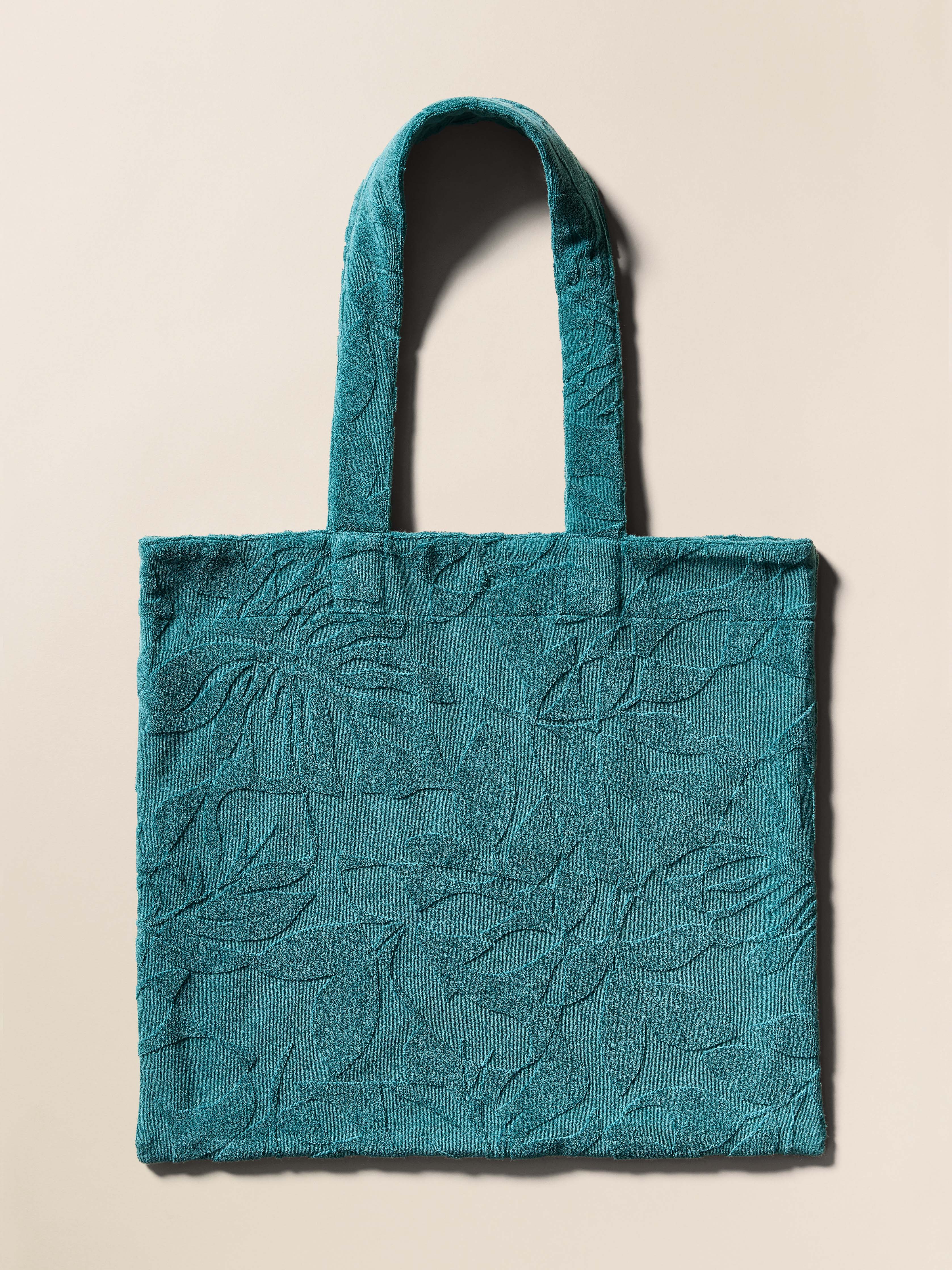 Towel Terry Tote - Emerald