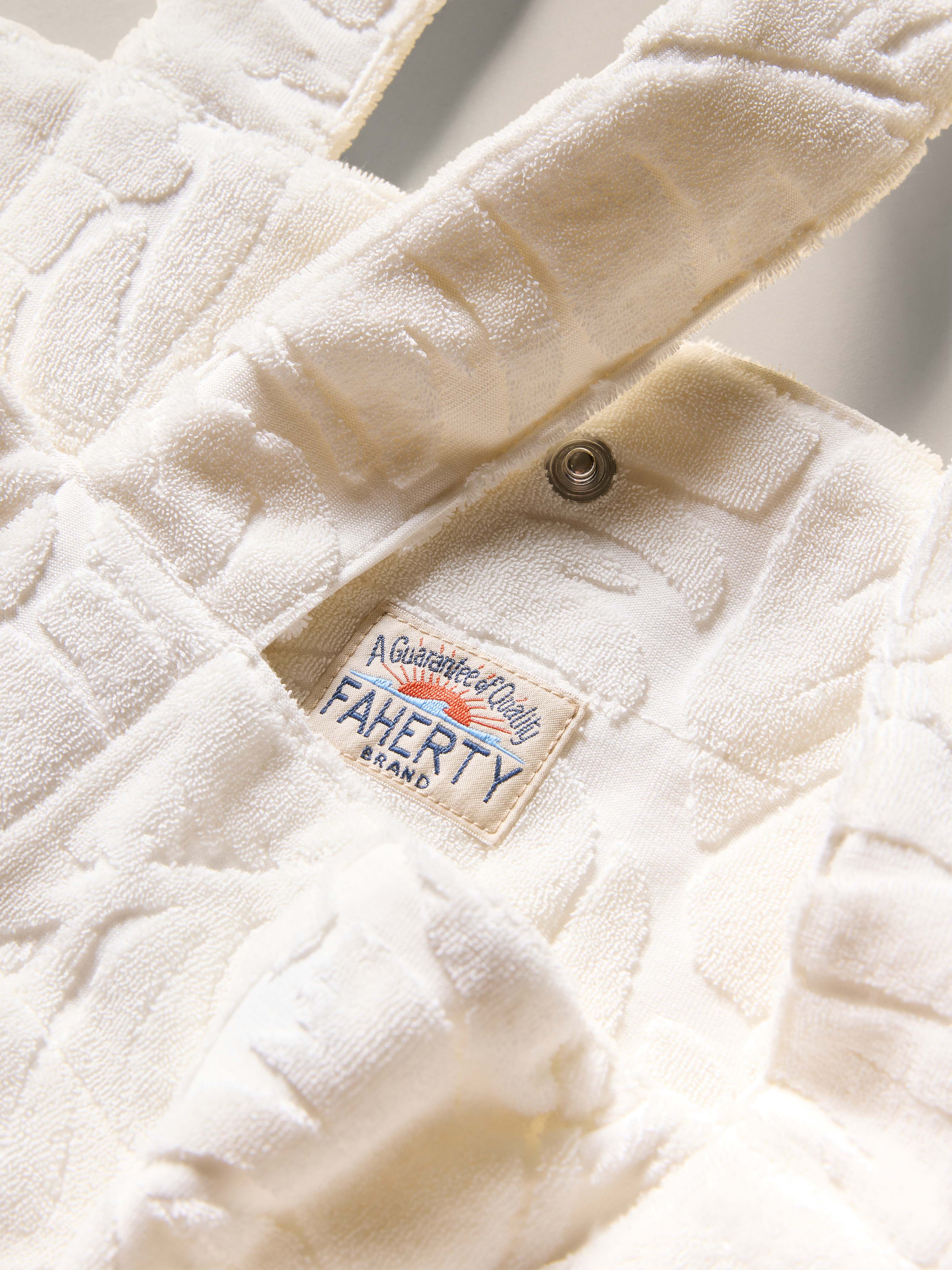 Towel Terry Tote - Ivory