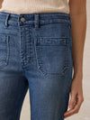 Stretch Terry Patch Pocket Pant - Riverton Wash