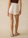 Laidback Gauze Short - White