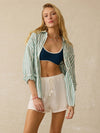 Laidback Gauze Short - White