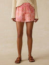 Laidback Gauze Short - Coral Skies Tie Dye