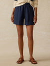 Laguna Linen Bayview Short - Navy