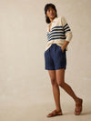 Laguna Linen Bayview Short - Navy