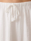 Dune Cotton Gauze Rees Skirt - White