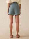 Stretch Terry Patch Pocket Short - Ocean Glass