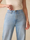 Linen Denim Pant - Summer Seas Wash