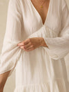 Dune Cotton Gauze Oceana Dress - White