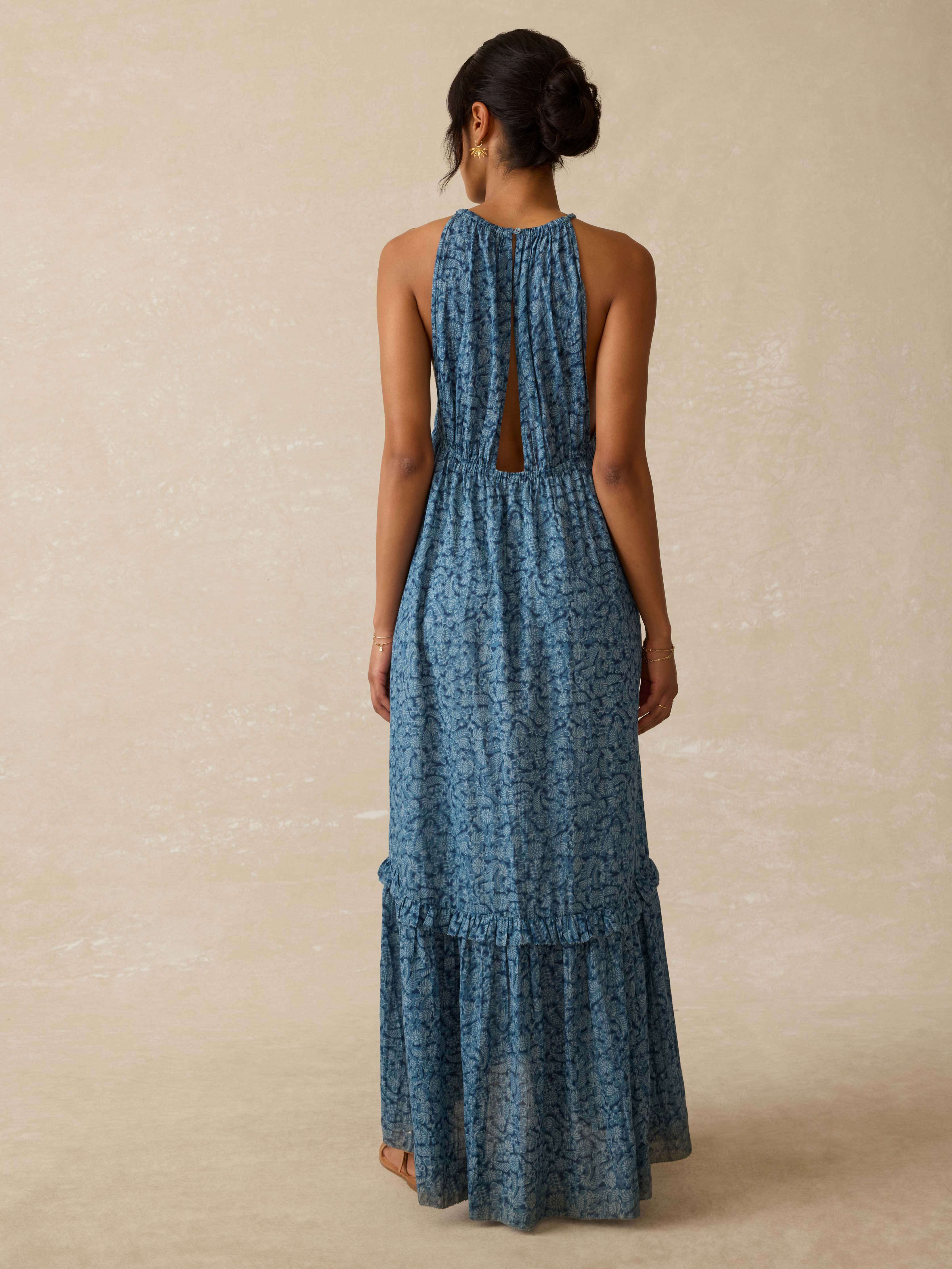 Amelia Dress - Azure Belmonte Floral
