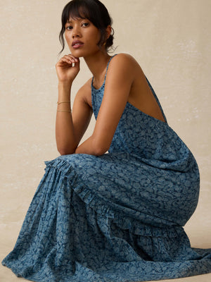 Amelia Dress - Azure Belmonte Floral