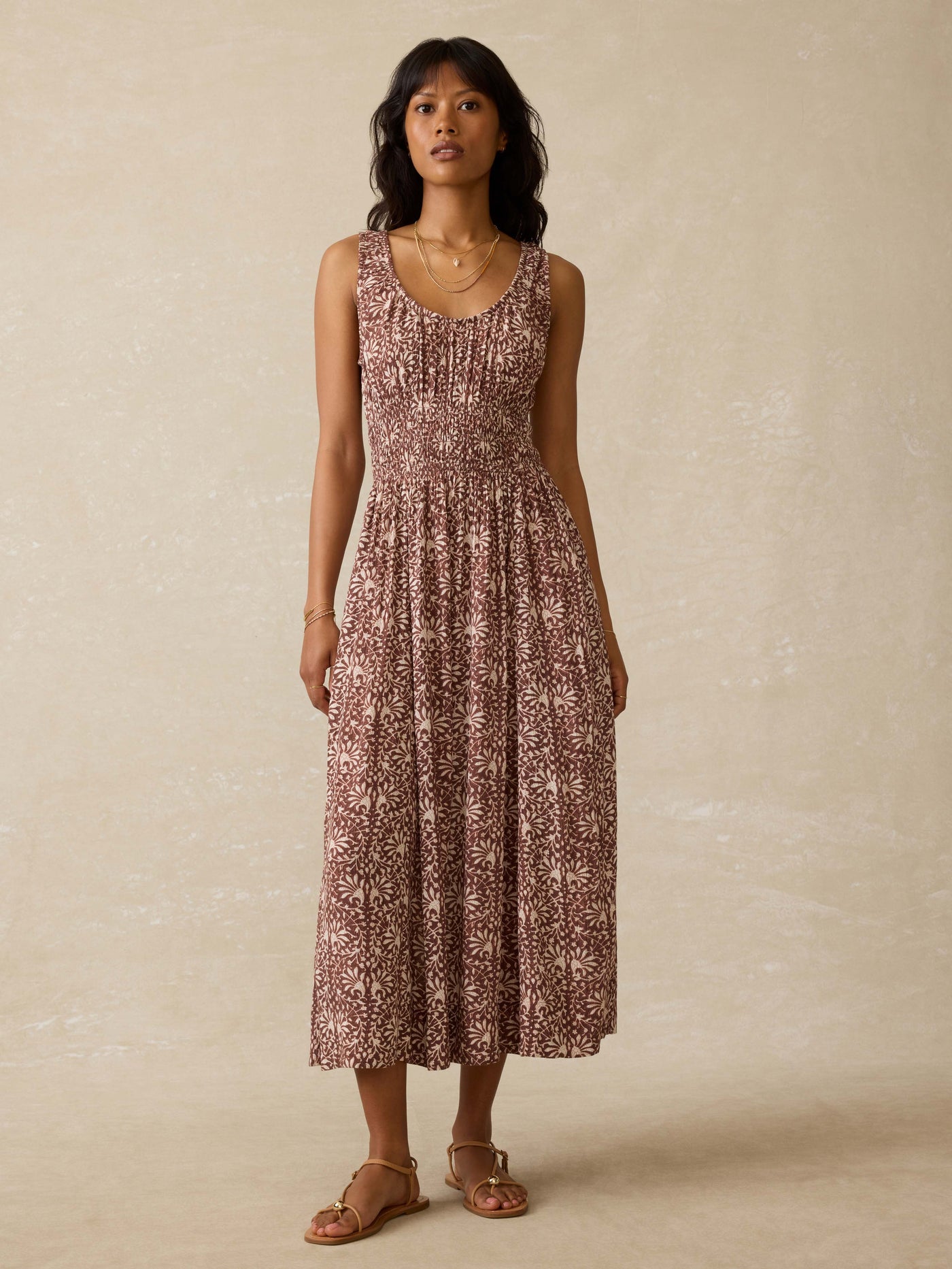 TAZIE DRESS, SUN SHELL PINK SUNSEEKER JACQUARD
