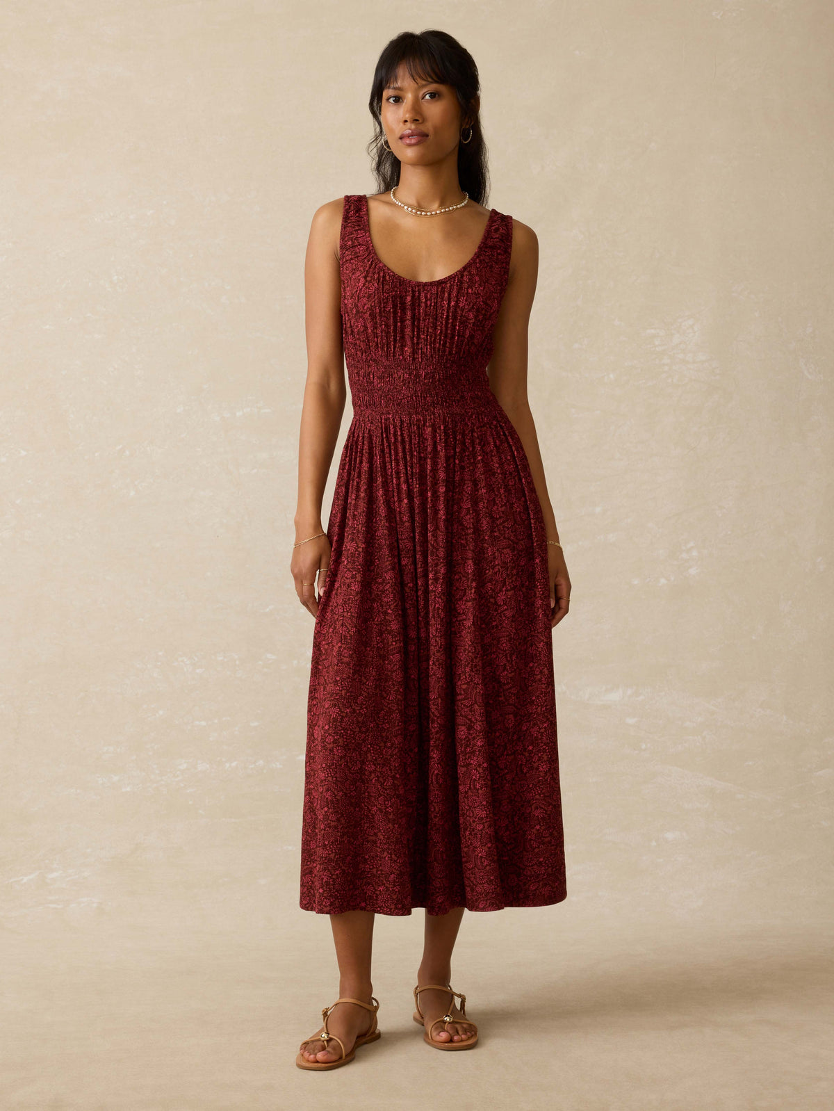 faherty sunseeker midi dress Sunseeker Dress - Belmonte Floral