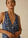 Alston Dress - Juniper Ikat Floral