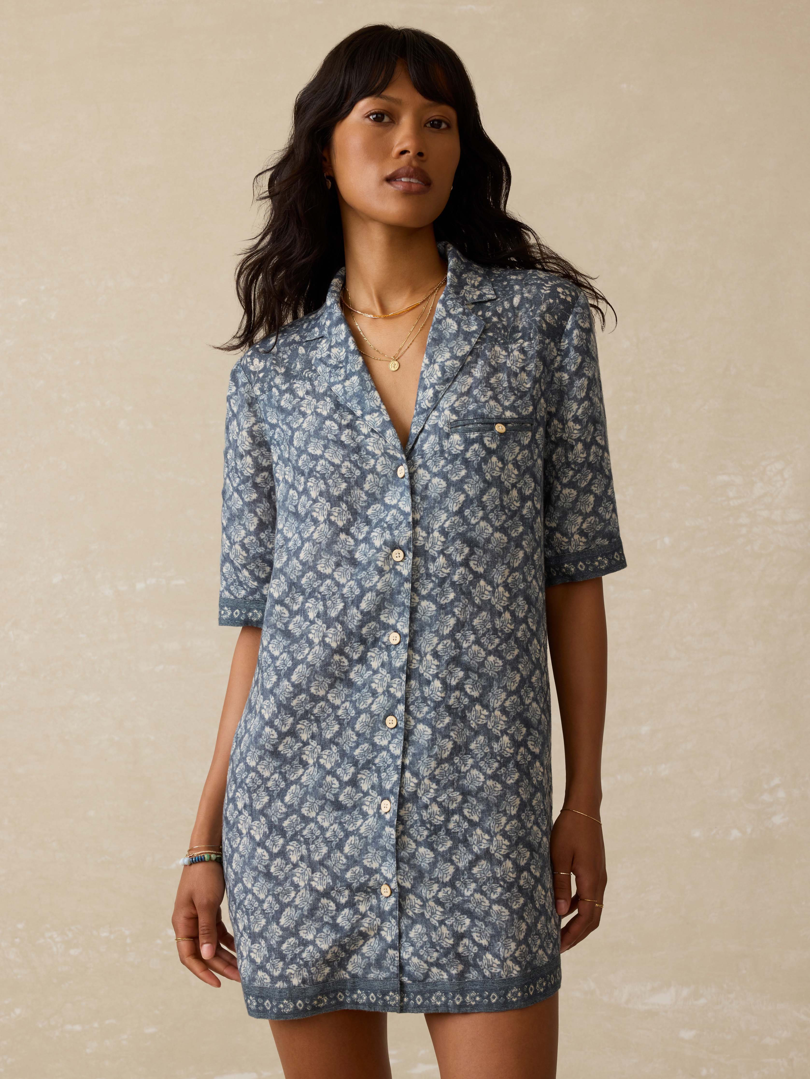 Paradise Point Linen Dress