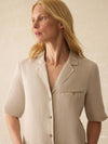 Paradise Point Linen Dress - Flax