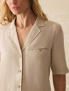 Paradise Point Linen Dress - Flax