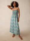 Sunrise Smocked Dress - Maui Tropics