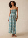 Sunrise Smocked Dress - Maui Tropics