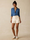 Sunwashed Knit Shirt - Medium Indigo Wash