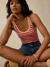 Featherweight Freestyle Tank - Beach Club Stripe