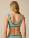 Shoreside Top - Mini Jungle Stripe