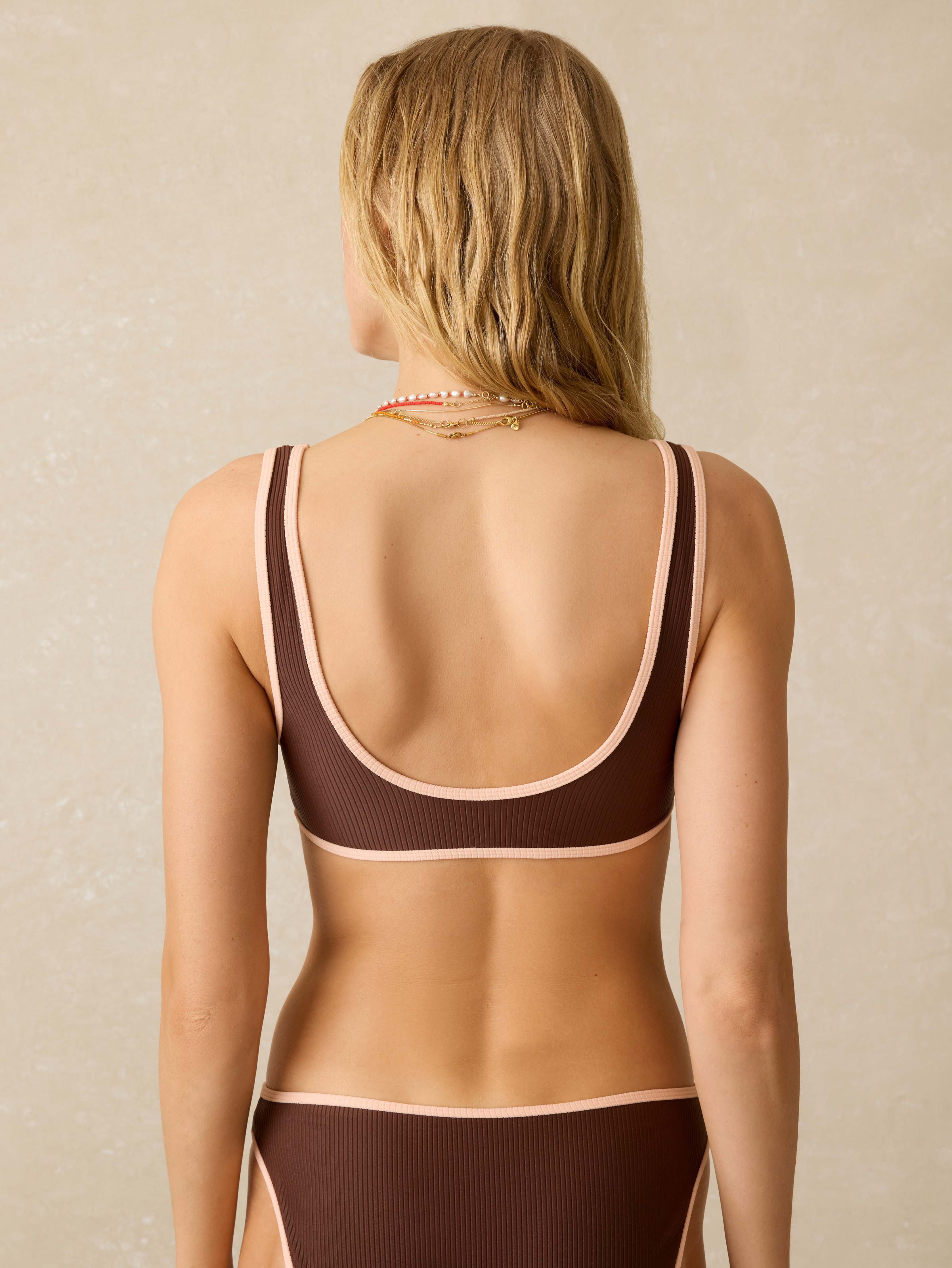 Shoreside Top - Cocoa