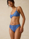 Shoreside Bottom - Indigo Nadja Blockprint