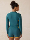 Surf Ghana Rash Guard - Agona Green