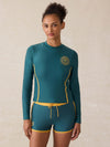Surf Ghana Rash Guard - Agona Green