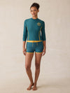Surf Ghana Rash Guard - Agona Green