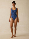 Tropics One Piece - Juniper Ikat Floral