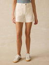 Stretch Terry Patch Pocket Short - Egret