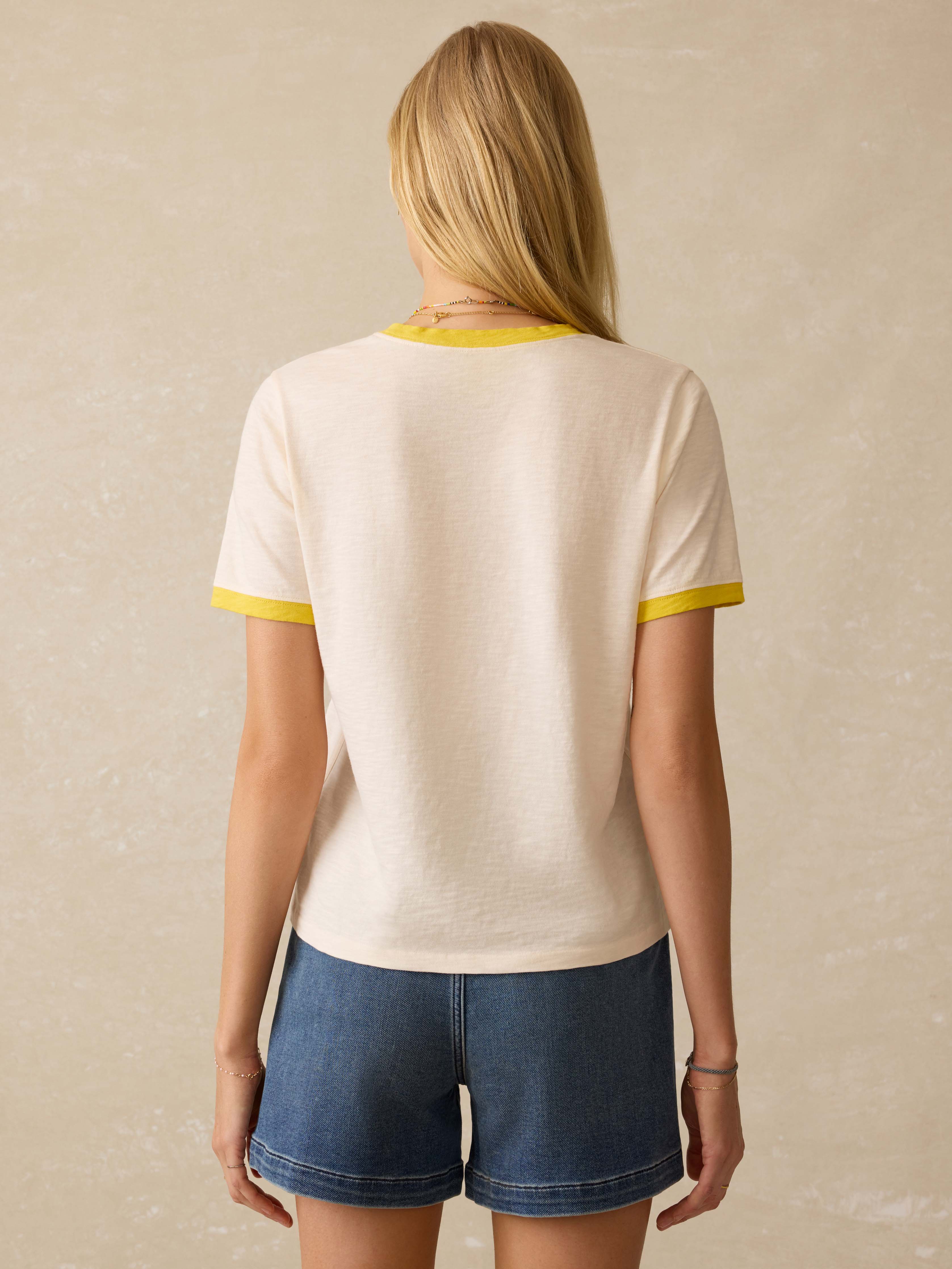 Sunwashed Regenerative Cotton Essential Tee