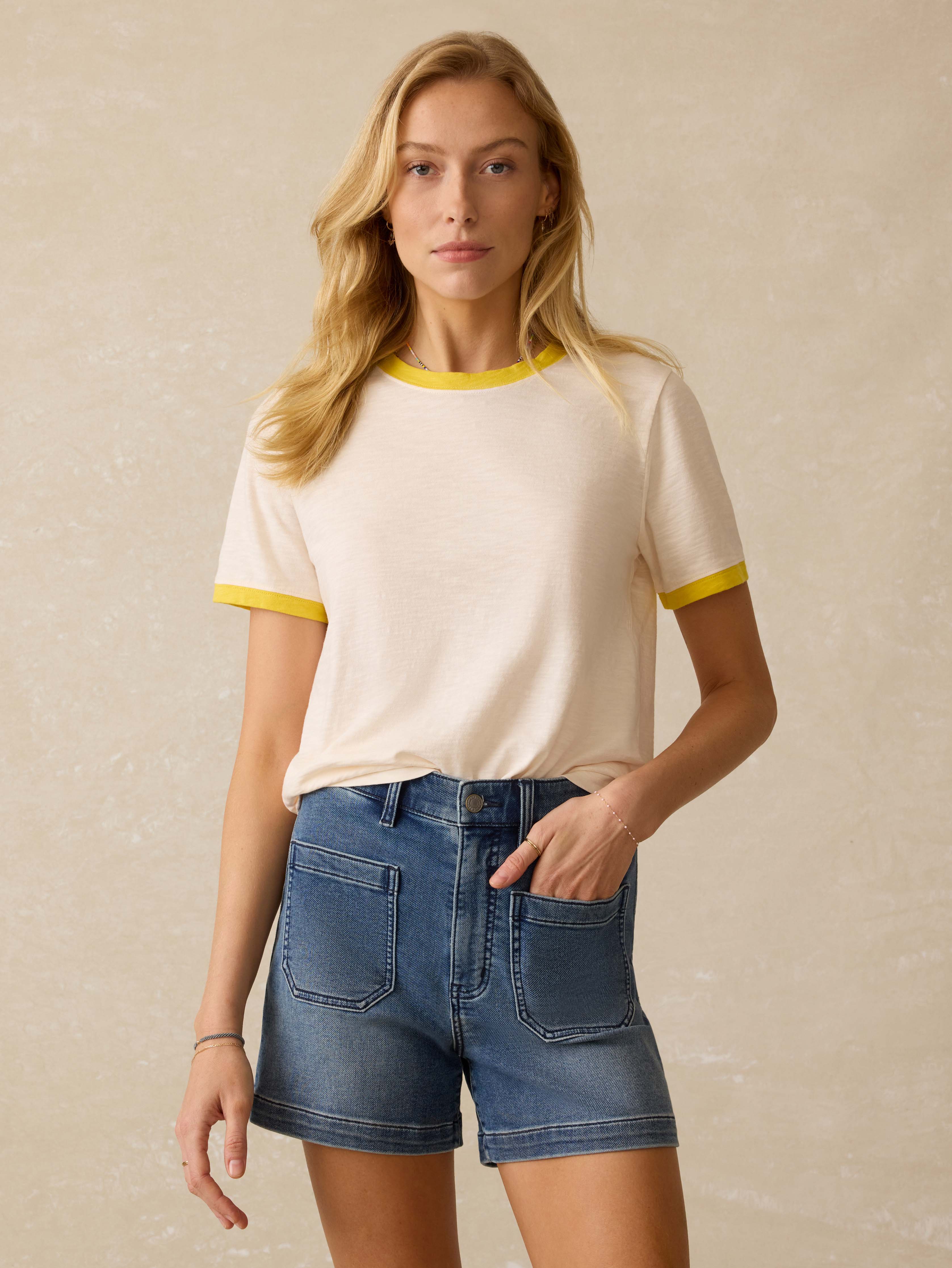 Sunwashed Regenerative Cotton Essential Tee