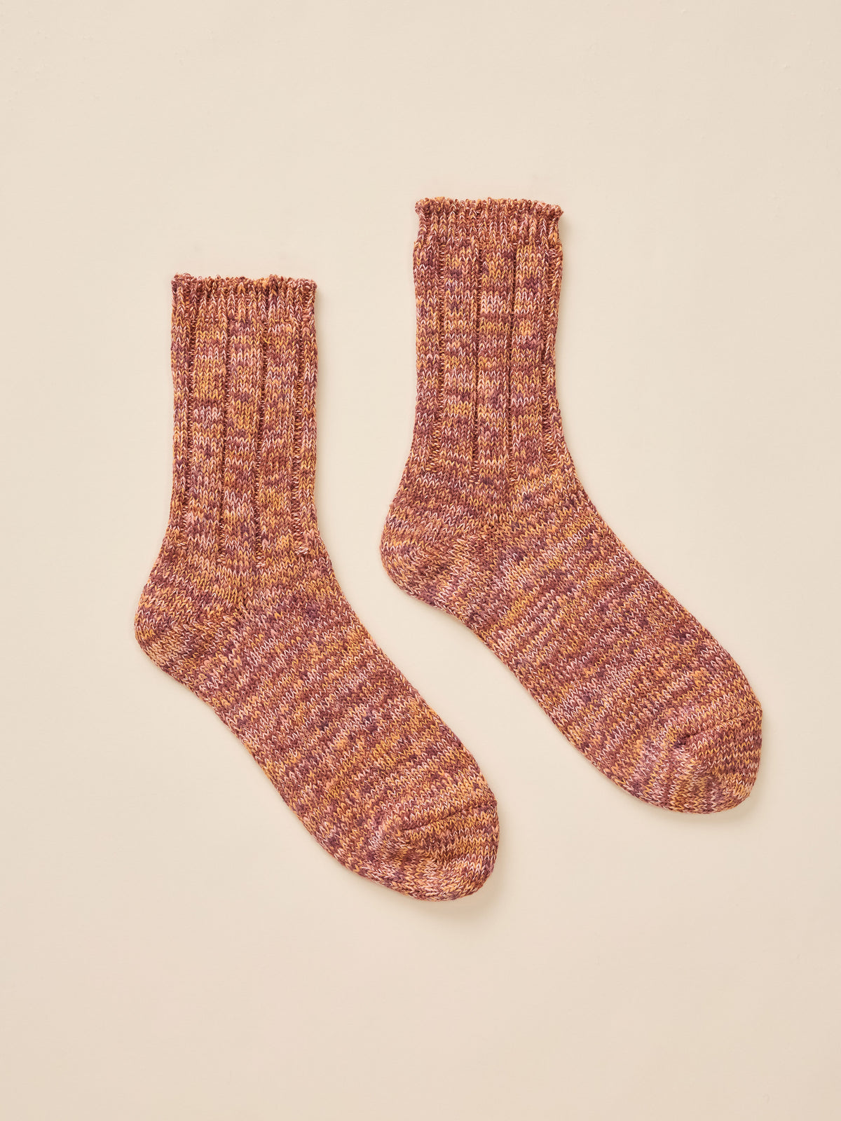 Japan Marled Socks - Canyon Sage, image 3 of 3