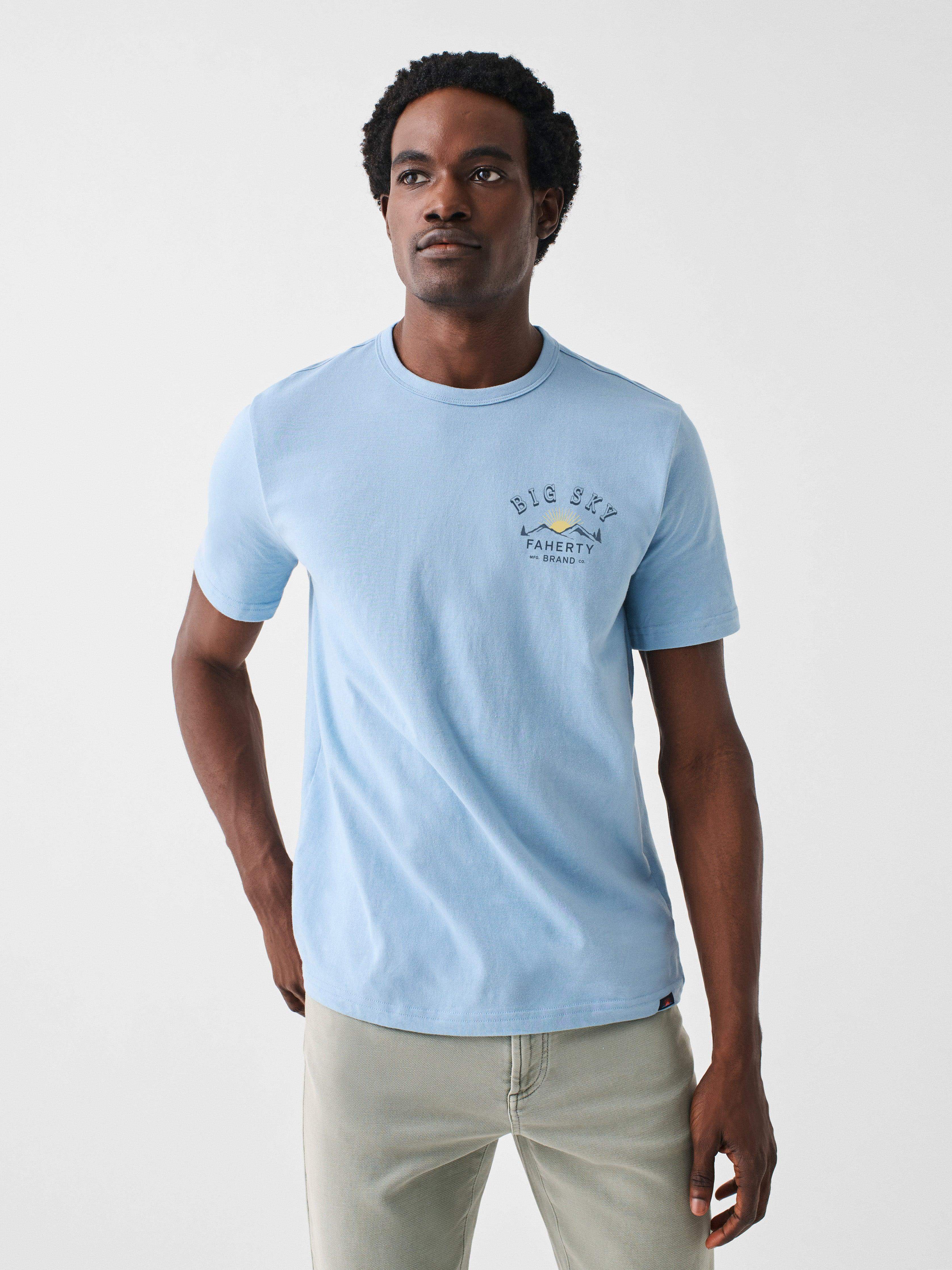 Big Sky Short-Sleeve Crew Tshirt