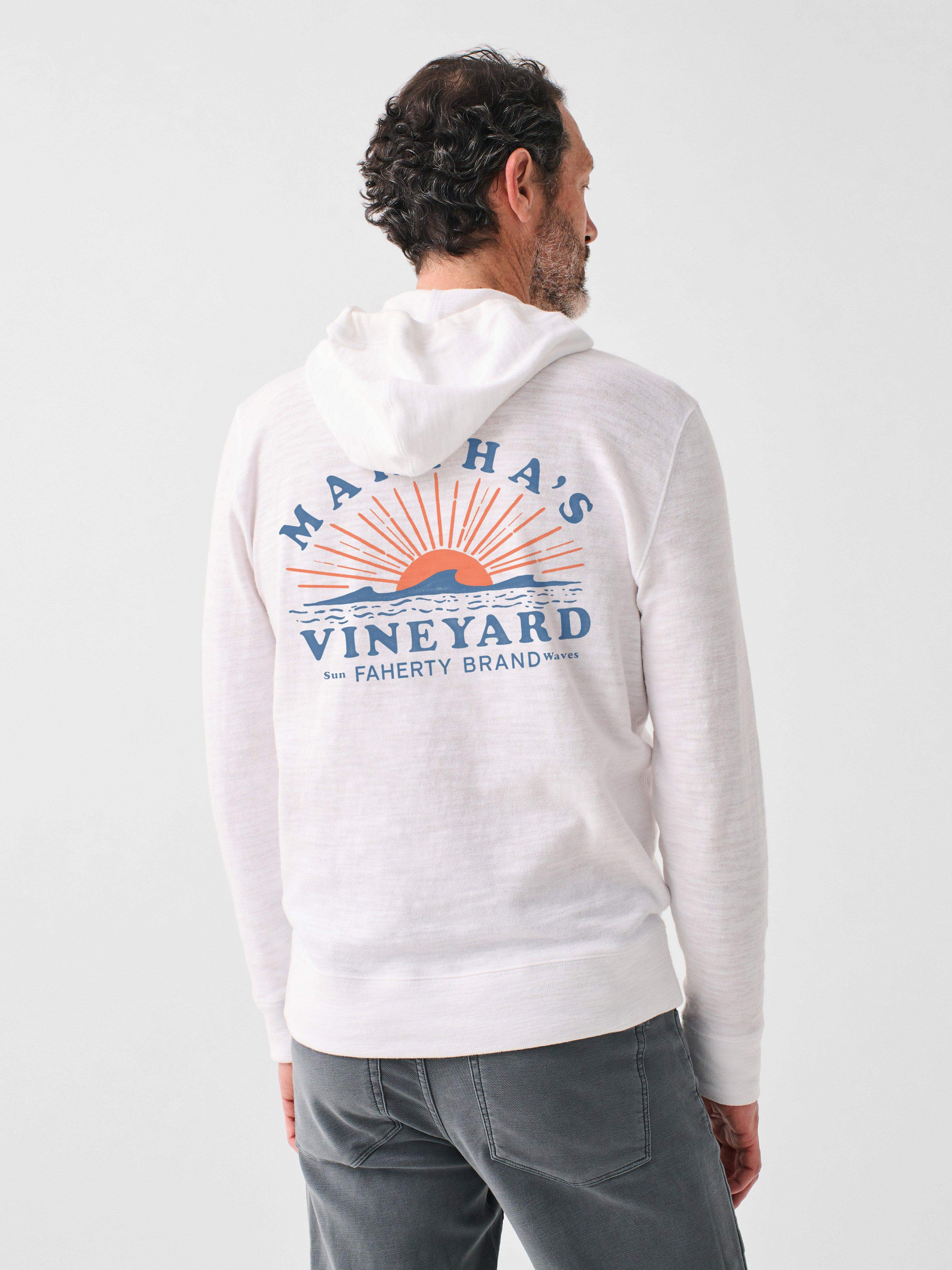 Martha's Vineyard Heritage Slub Cotton Hd - White | Faherty Brand