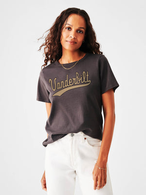 Vanderbilt University Sunwashed Regenerative Tee - Washed Black