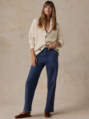Topsail Utility Pant - Riverline Stripe