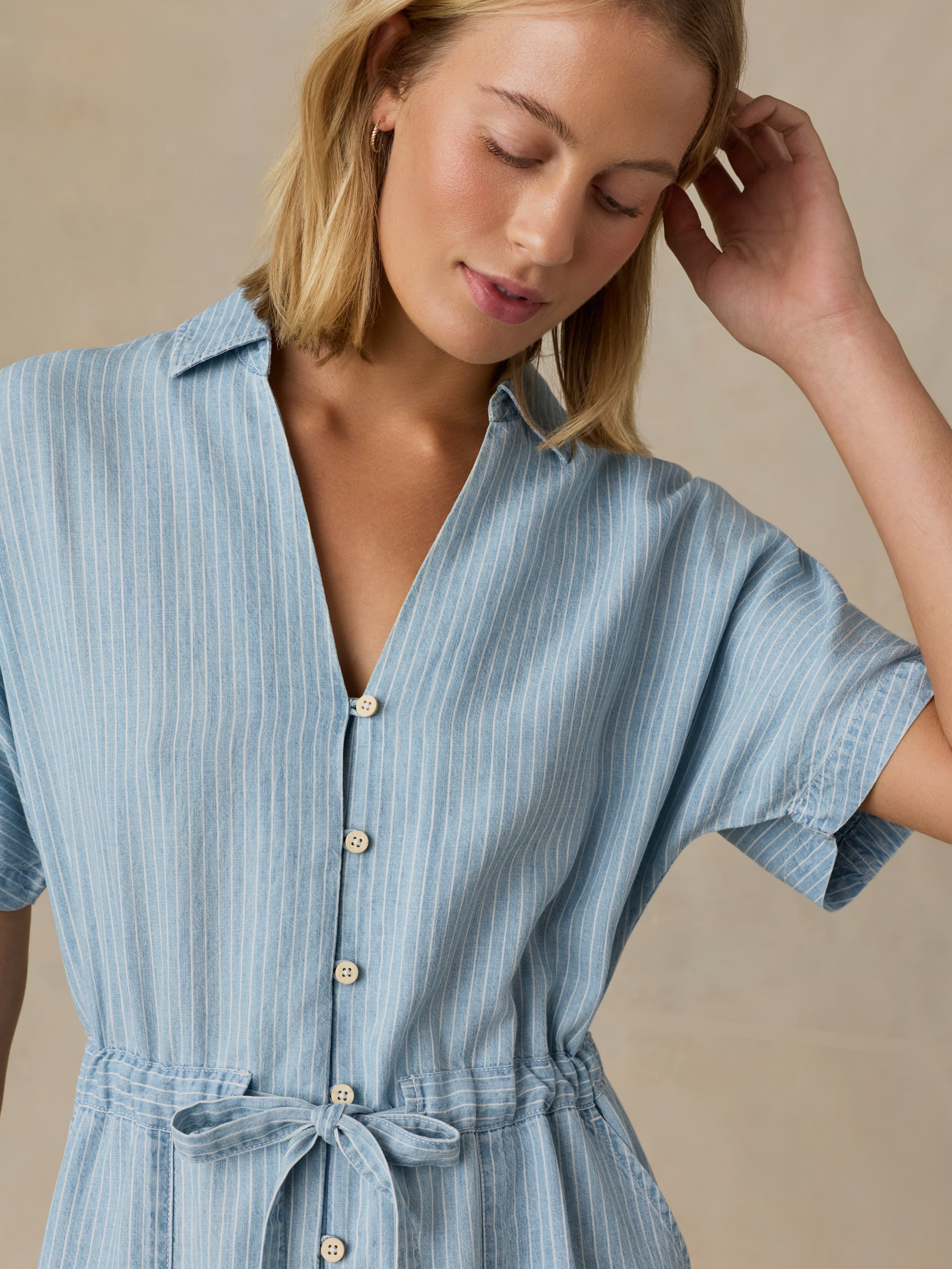 Faherty Women's Tried & True Oakley Dress