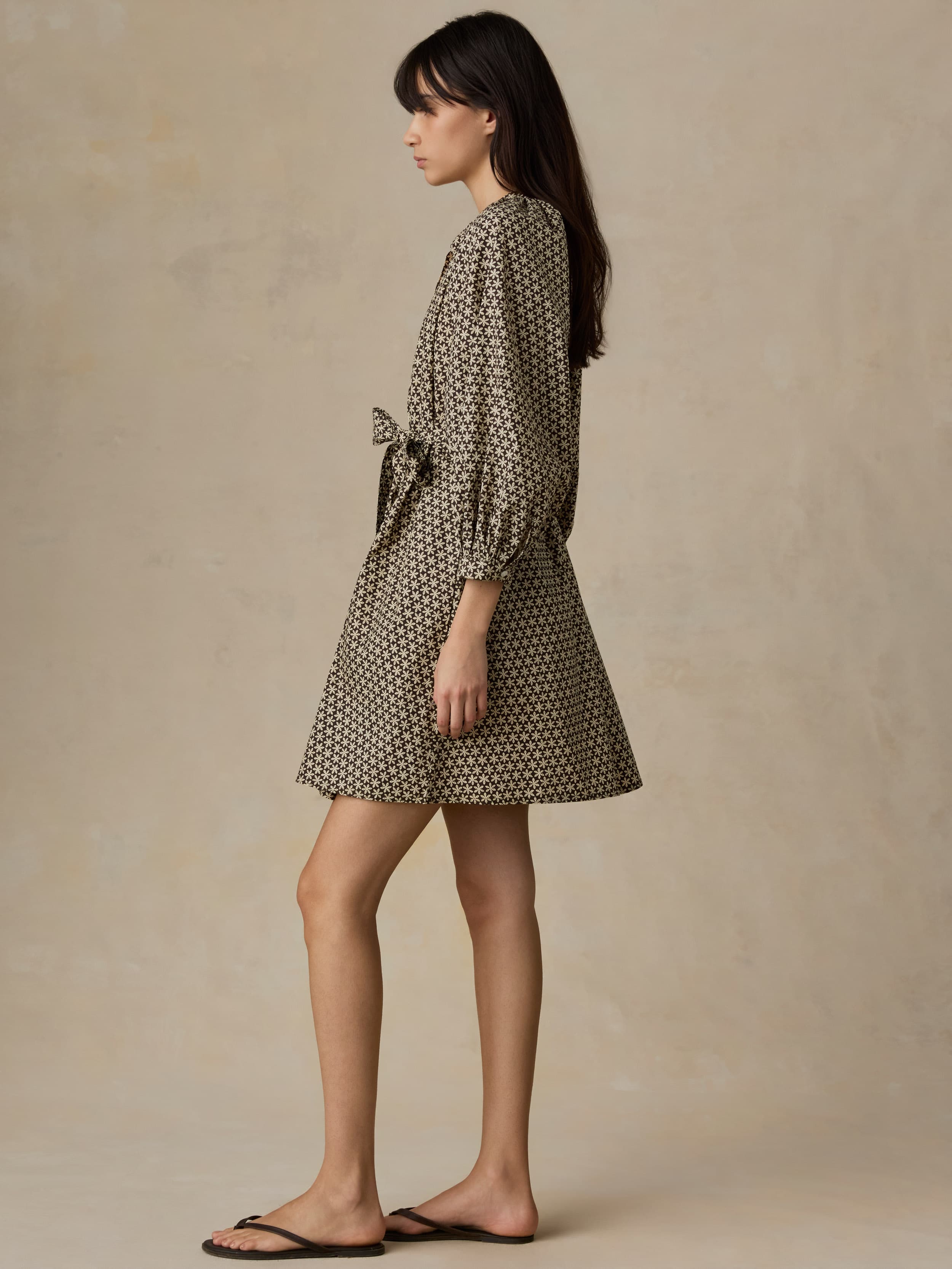 women's knitted dress Womens Cashmere Ribbed Knit Wrap Dress Long Sleeve V Neck Midi Dresses, Beige / XL main image 0