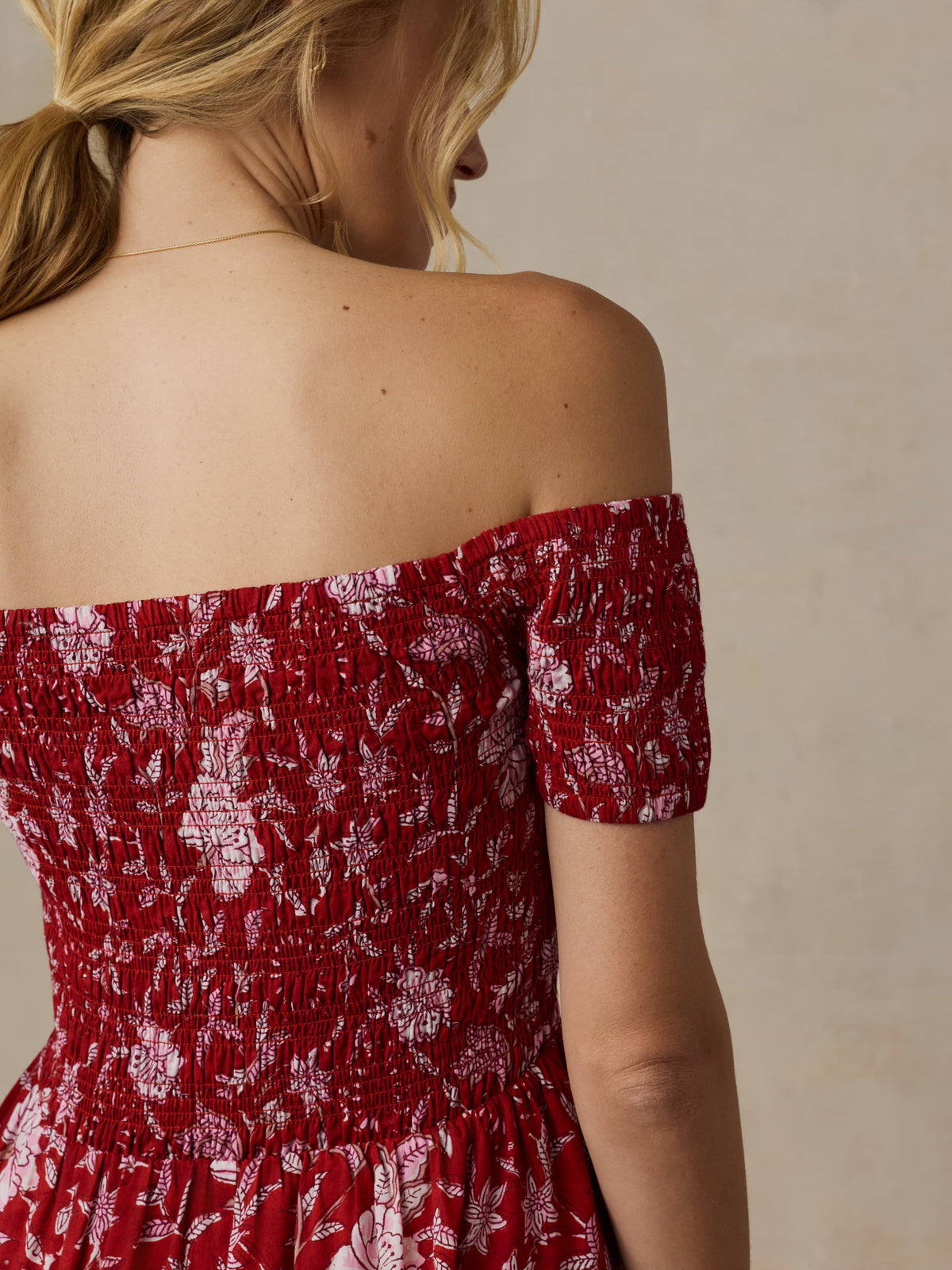 sundance dresses Voile Sundance Dress - Garden Whispers