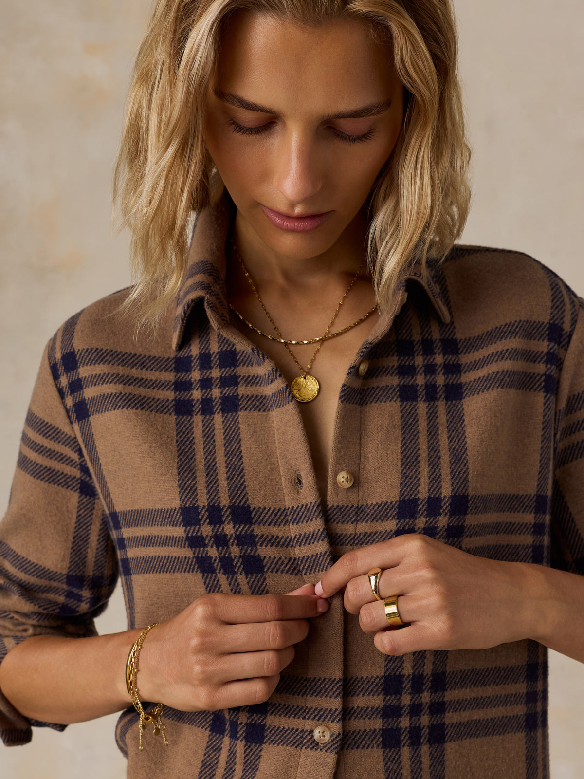 Legend Sweater Classic Shirt - Saddle Back Plaid, image 3 of 7