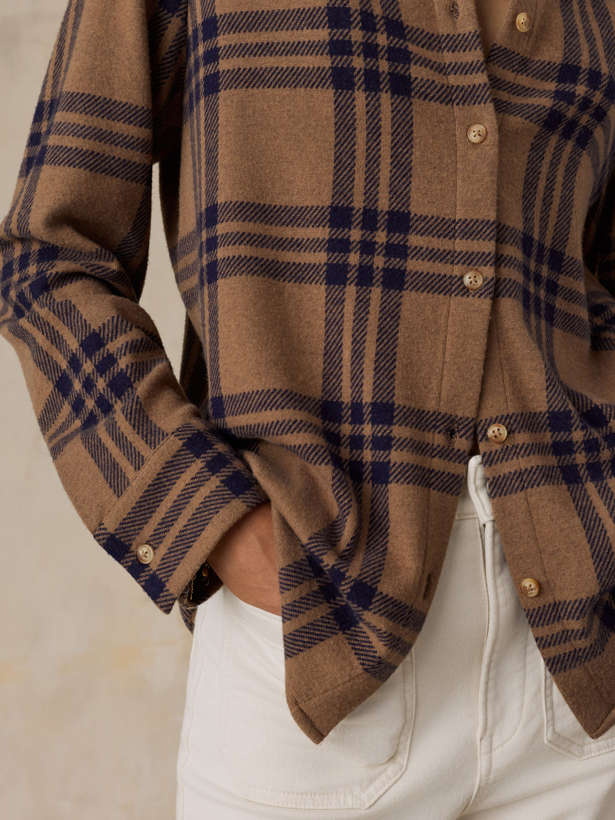 Legend Sweater Classic Shirt - Saddle Back Plaid, image 4 of 7