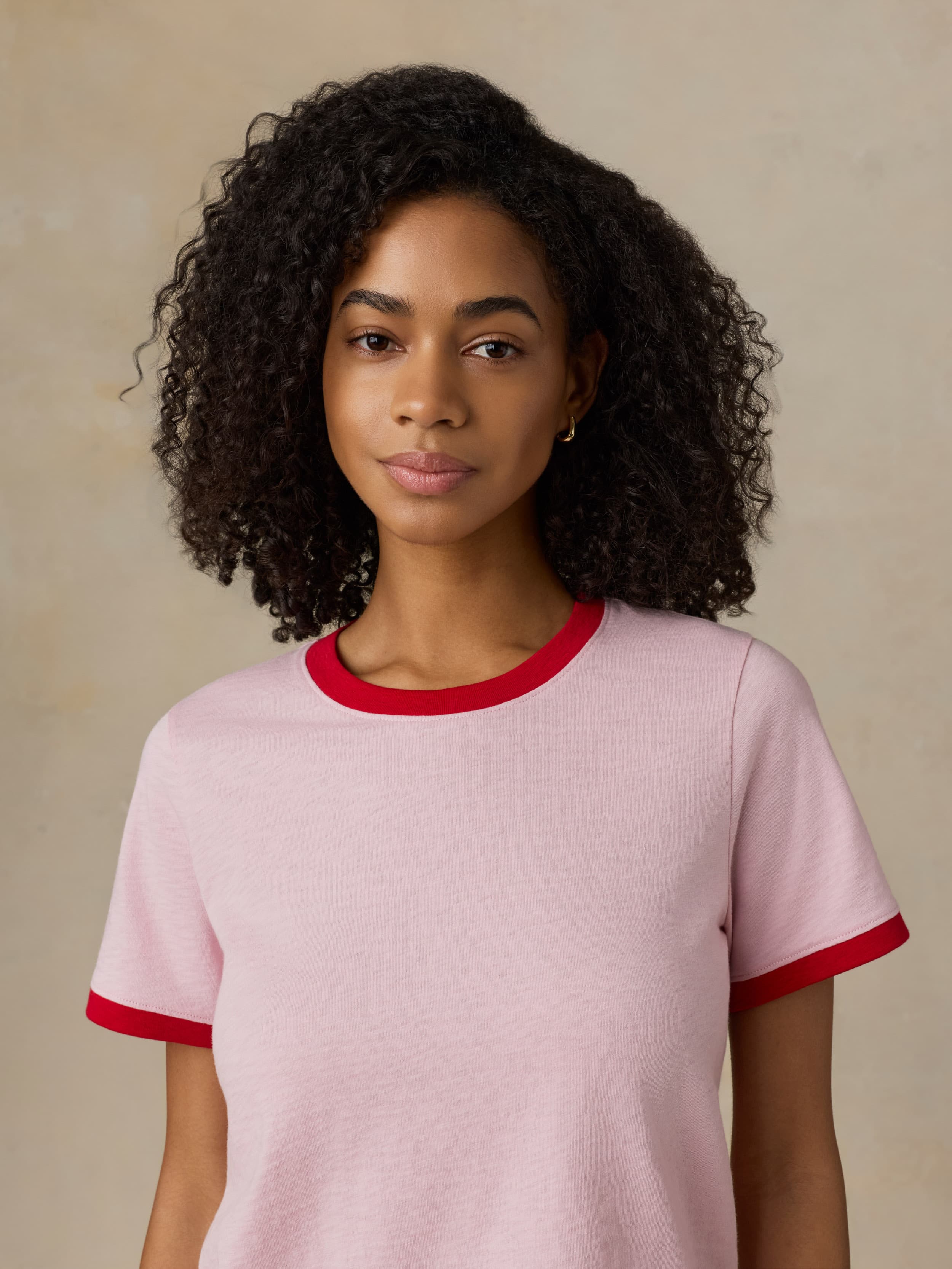 Sunwashed Regenerative Tee - Vintage Rose | Faherty Brand