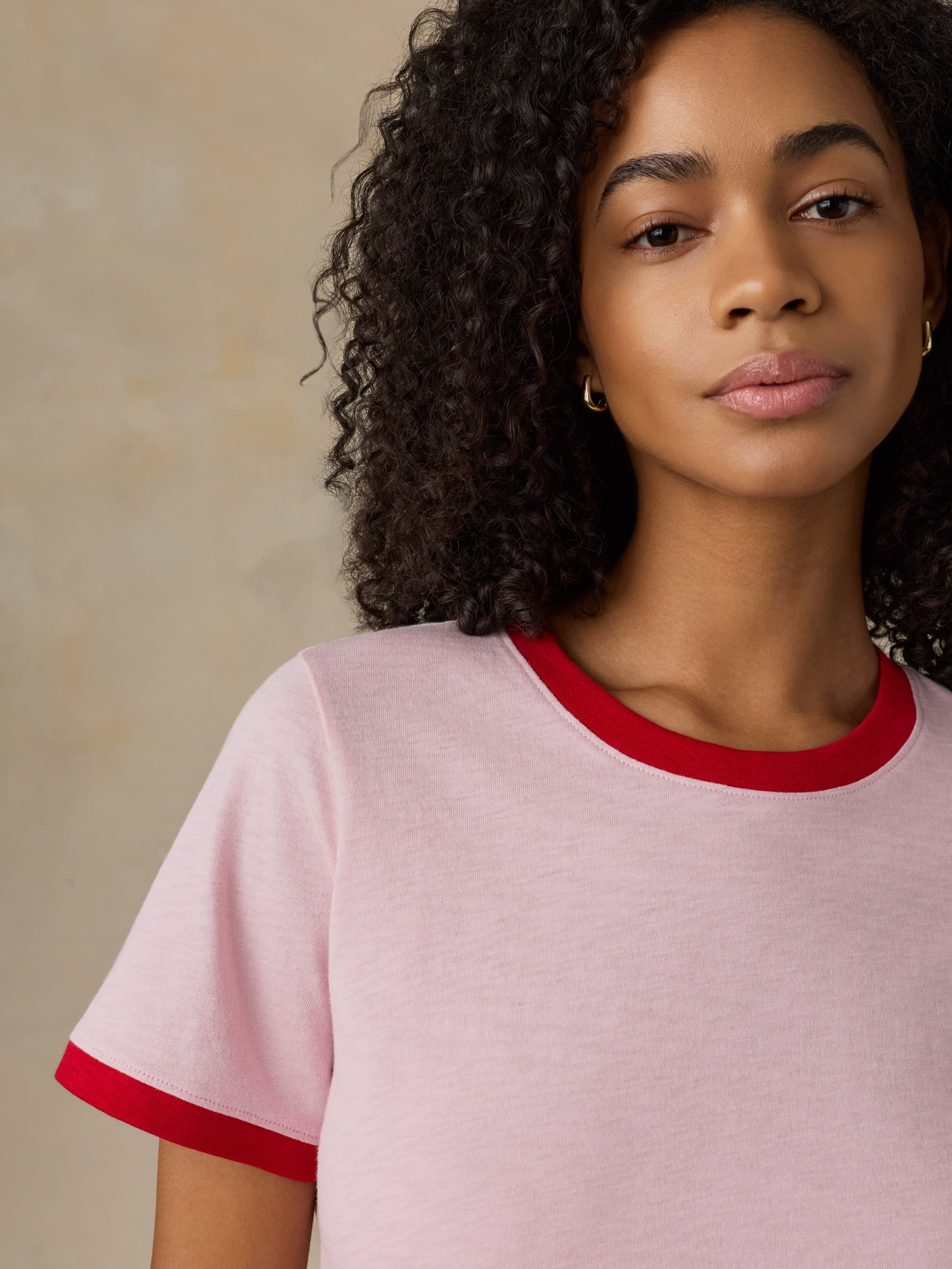 Sunwashed Regenerative Tee - Vintage Rose | Faherty Brand