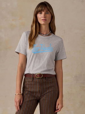 University of North Carolina Sunwashed Regenerative Tee - Dune Grey Heather