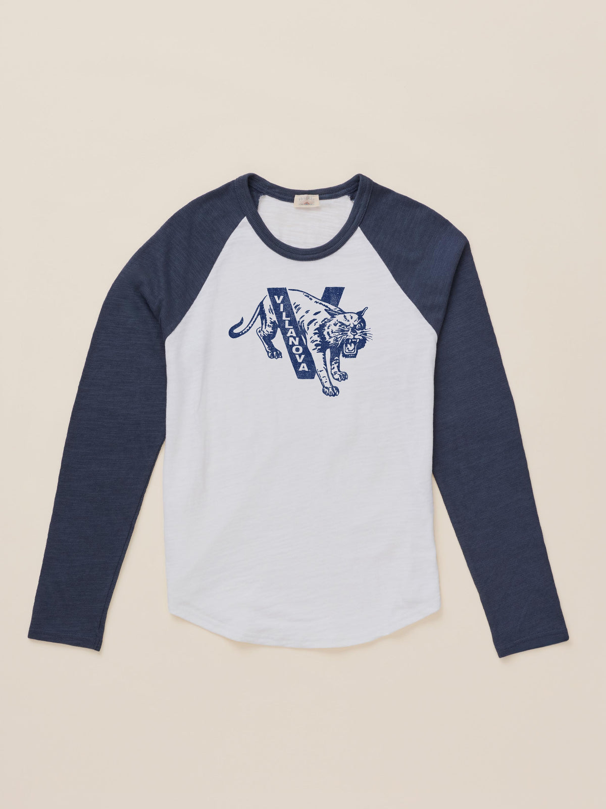 A blue and white Villanova baseball tee, image 2 of 2